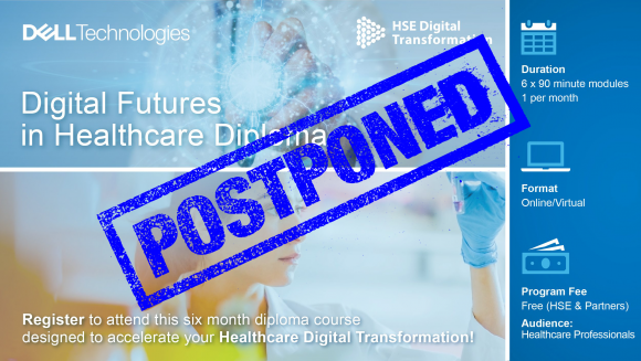 Digital Health Futures Diploma in collaboration with Dell - currently postponed