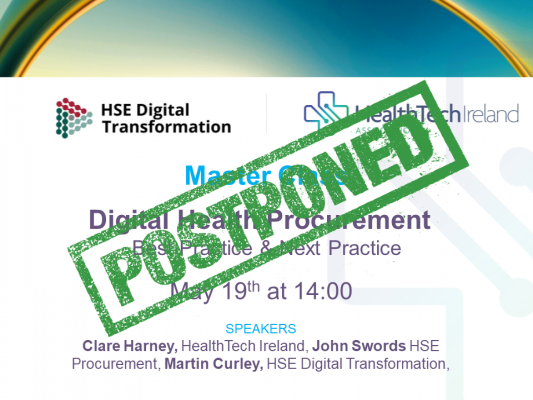 Digital Health Procurement Masterclass Poster (postponed)
